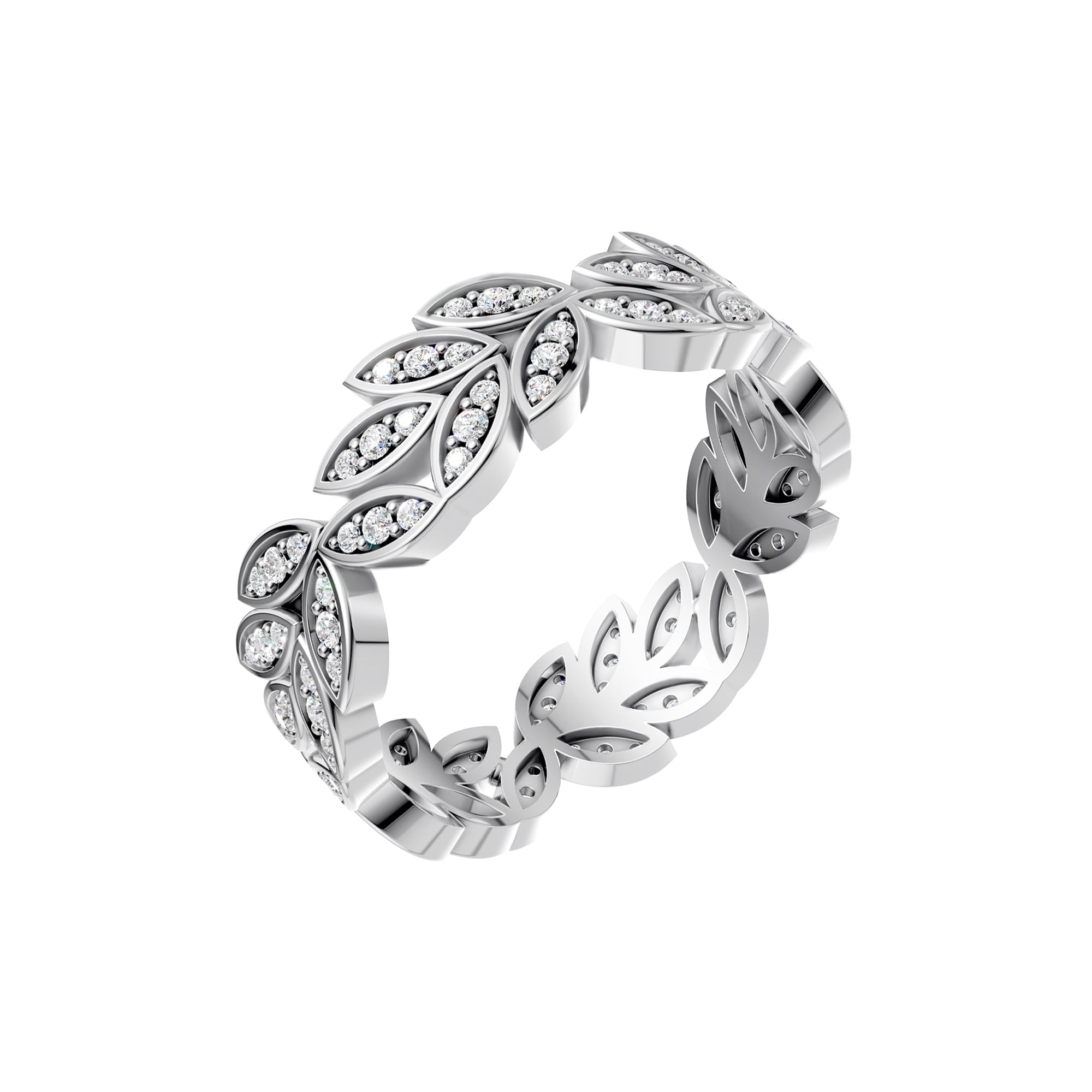 Elegant Diamond Band Ring