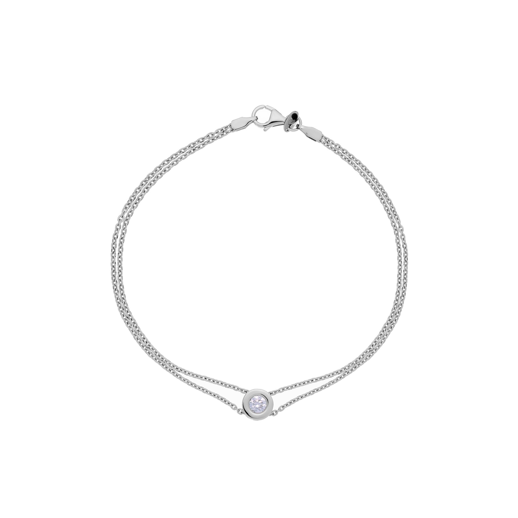 Timeless Diamond Line Bracelet